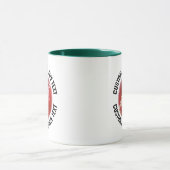 Medium Text JÄGERGRÜN Kombination 11oz Kundenspezi Tasse (Zentrum)