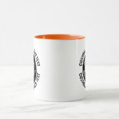 Medium Text ORANGE Combo 11oz Benutzerdefiniert 8 Tasse (Zentrum)