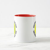 Medium Text ROT Combo 11oz Custom Pickleball Tasse (Zentrum)