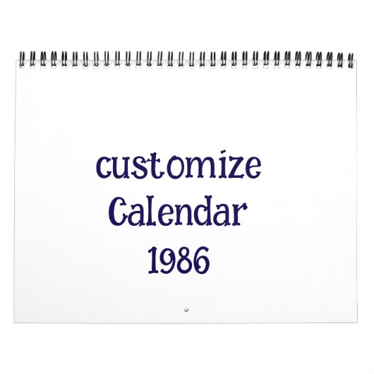Medium Two Page anpassen Kalender (Titelbild)