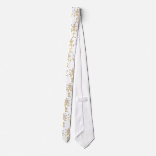 Medizin:  Anatomie Krawatte (Rückseite)