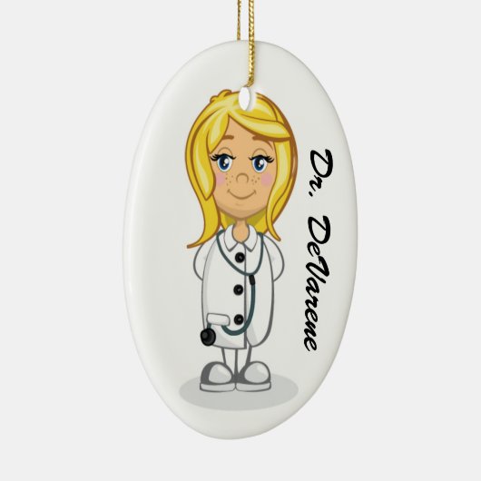 Medizin - Arzt - SRF Keramik Ornament (Rechts)