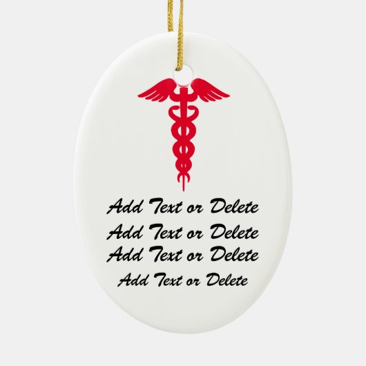 Medizin - Arzt - SRF Keramikornament (Hinten)