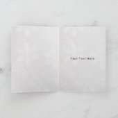 Medizin Ärztliche Krankenpflegekarte Feiertagskarte (Innenseite)