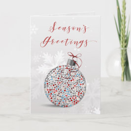 Medizin Ärztliche Krankenpflegekarte Feiertagskarte