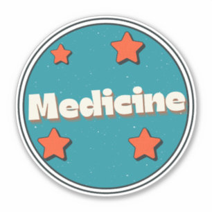 Medizin Aufkleber