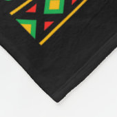 Medizin Black Behaviour Therapist Black History Mo Fleecedecke (Ecke)