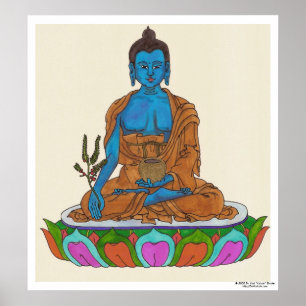 Medizin Buddha Poster