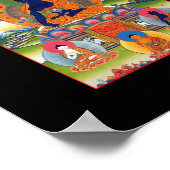 Medizin Buddha tibetische buddhistische Kunst Poster (Ecke)