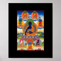 Medizin Buddha tibetische buddhistische Kunst