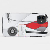 Medizin-Doktor Case-Mate iPhone Hülle (Rückseite (Horizontal))