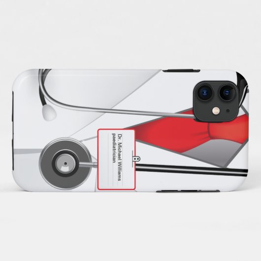 Medizin-Doktor Case-Mate iPhone Hülle (Rückseite (Horizontal))