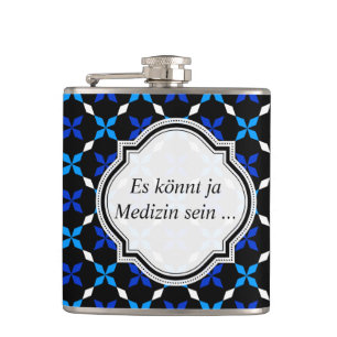 Medizin-Flasche Flachmann