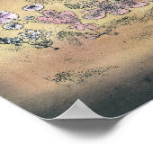 Medizin Flora : Paul Klee 1924 Poster (Ecke)