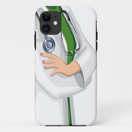 Medizin-Frau-Doktor Case-Mate iPhone Hülle (Rückseite)