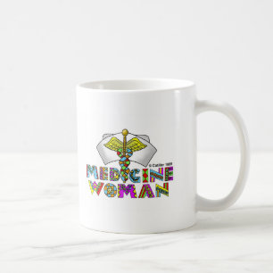 Medizin Frau Kaffeetasse