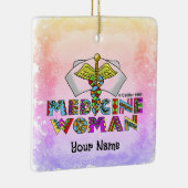 Medizin Frau Keramikornament (Rechts)