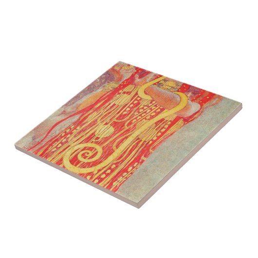 Medizin Gustav Klimt Fliese (Seite)