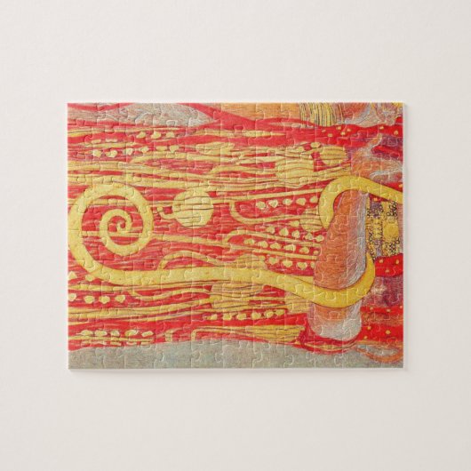 Medizin Gustav Klimt Puzzle (Horizontal)