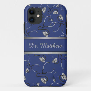 Medizin, Krankenpflege, Doktor-bezogene Stethoskop iPhone 11 Hülle