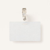 Medizin | Kundenservice Ausweis (Rückseite mit Klammer)