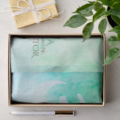 Medizin Lehrer Wasserfarbe Yoga Pose Om Signage Seidenpapier (Geschenk)