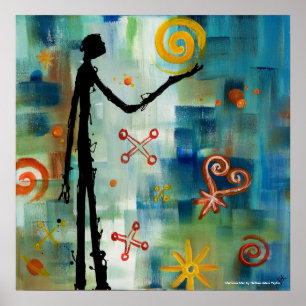 Medizin-Mann (Druck) Poster