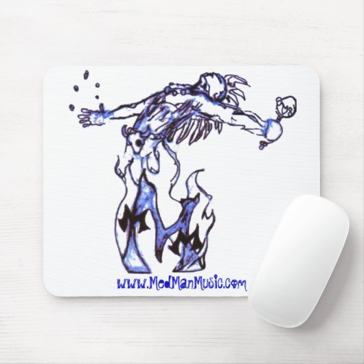 Medizin-Mann-Musik - Logo Mousepad (Mit Mouse)