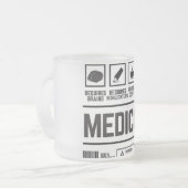 Medizin Mattglastasse (Vorderseite Links)