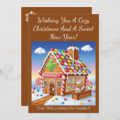 Medizin Pharmacy Sweet Holiday Card Einladung (Vorne/Hinten)