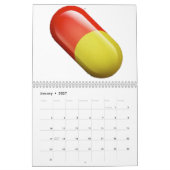 Medizin Pille - Emoji Kalender (Jan 2027)