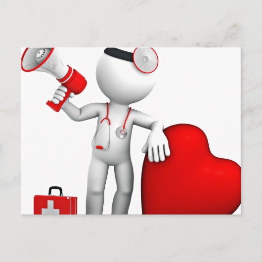 Medizin Postkarte (Vorderseite)