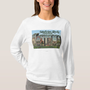 Medizin schaukelt Staats-Park, Montana T-Shirt
