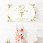 Medizin-Schule White Gold Abschluss Banner (Insitu)