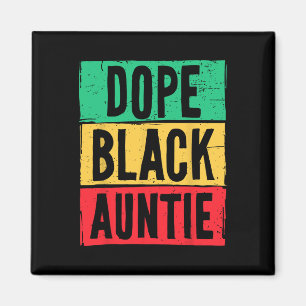Medizin Schwarztanze Tante Juneteenth Geschichte M Magnet
