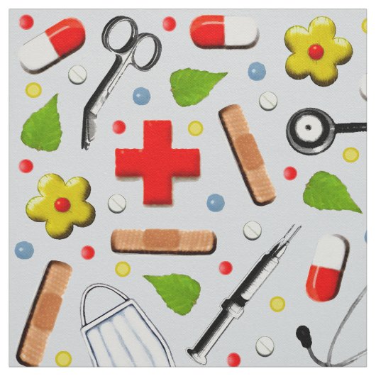 Medizin Stoff (Muster)