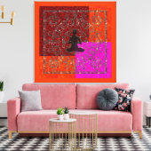 Medizin - überzogene Canvas Leinwanddruck (Insitu (Wohnzimmer))