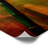 Medizin und Bambus Poster (Ecke)