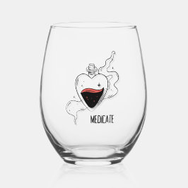 Medizin Weinglas Ohne Stiel
