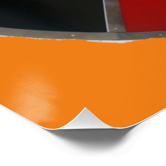 Medizinalrad Glossy Poster (Ecke)