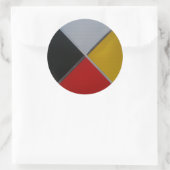 Medizinalrad-Rundkleber Runder Aufkleber (Tasche)