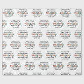 Medizinassistent Funny Phantastisch PA Geschenk Geschenkpapier (Flach)