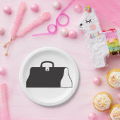 Medizinbeutel Pappteller (Party)