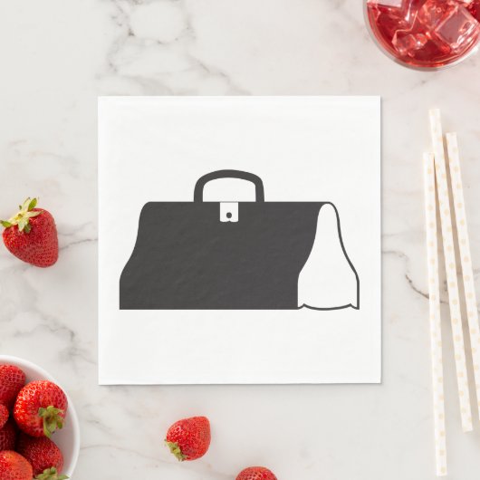 Medizinbeutel Serviette (Beispiel)