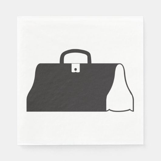 Medizinbeutel Serviette (Vorderseite)