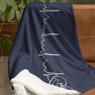Mediziner Krankenpflege Personalisierte Farbe Sherpadecke