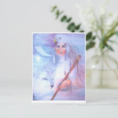 Medizinerin Postkarte (Stehend Vorderseite)