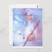 Medizinerin Postkarte (Vorne/Hinten)