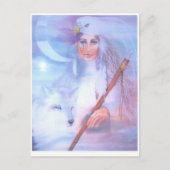 Medizinerin Postkarte (Vorderseite)