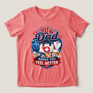 Medizinisch (1) Tri-Blend shirt